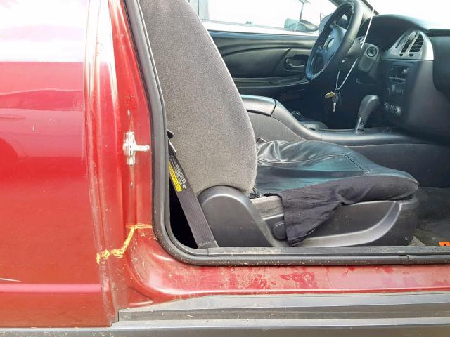 2G1WM15K269309278 - 2006 CHEVROLET MONTE CARL RED photo 9