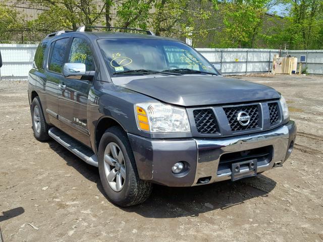 5N1AA08B66N738562 - 2006 NISSAN ARMADA SE GRAY photo 1