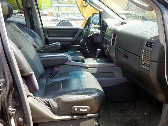 5N1AA08B66N738562 - 2006 NISSAN ARMADA SE GRAY photo 5