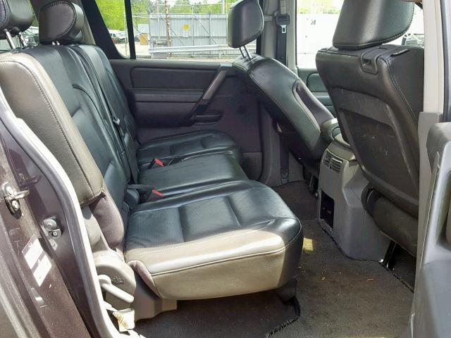 5N1AA08B66N738562 - 2006 NISSAN ARMADA SE GRAY photo 6