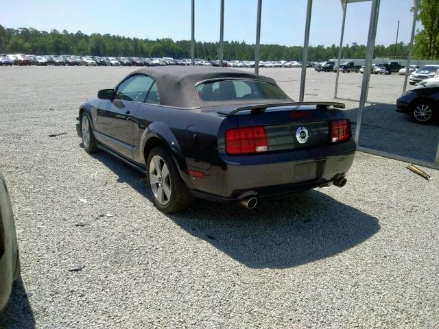 1ZVHT85H275257761 - 2007 FORD MUSTANG GT GRAY photo 3