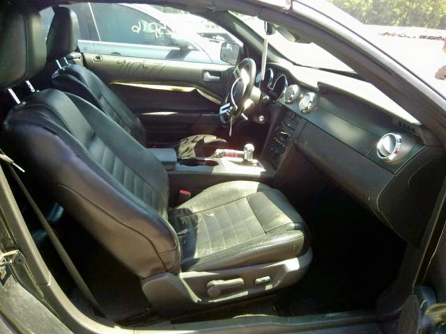 1ZVHT85H275257761 - 2007 FORD MUSTANG GT GRAY photo 5