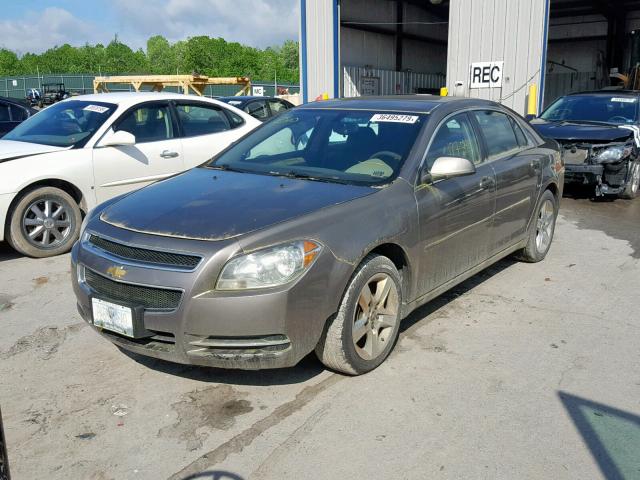 1G1ZC5EB4AF305921 - 2010 CHEVROLET MALIBU 1LT 棕色 照片 2