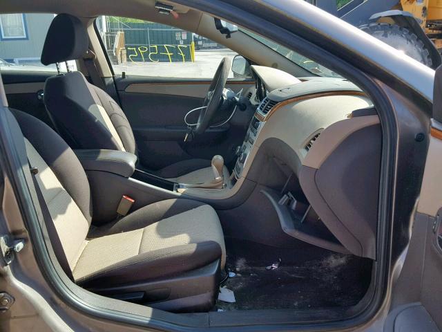 1G1ZC5EB4AF305921 - 2010 CHEVROLET MALIBU 1LT 棕色 照片 5