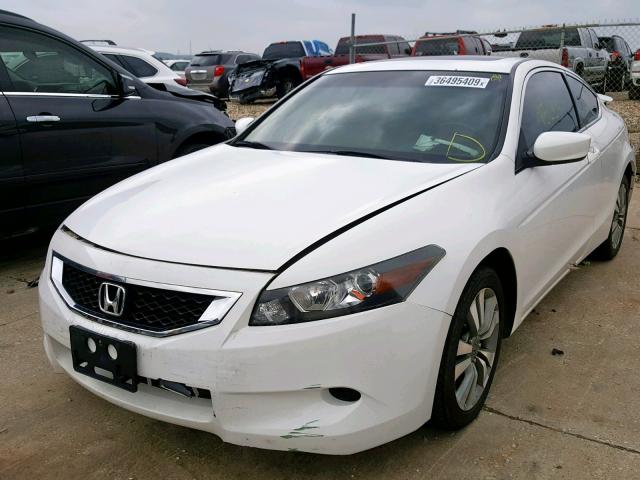 1HGCS1B82AA004936 - 2010 HONDA ACCORD EXL WHITE photo 2