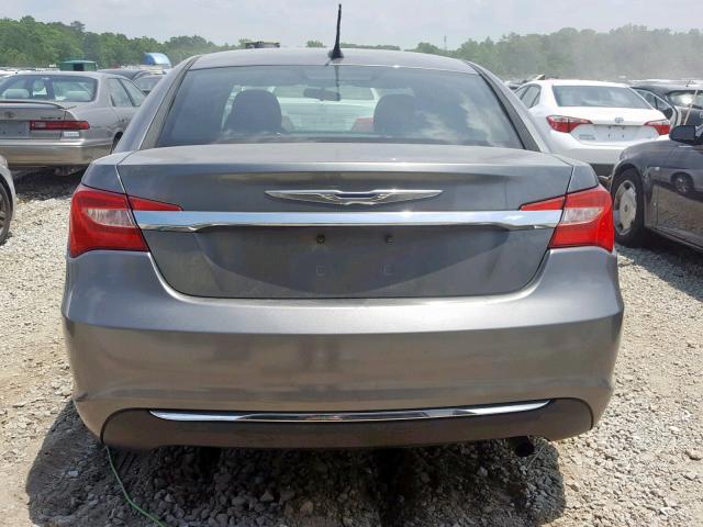 1C3CCBBB9DN639280 - 2013 CHRYSLER 200 TOURIN GRAY photo 9