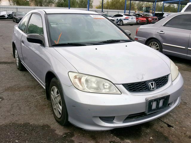 1HGEM21174L084997 - 2004 HONDA CIVIC DX V SILVER photo 1