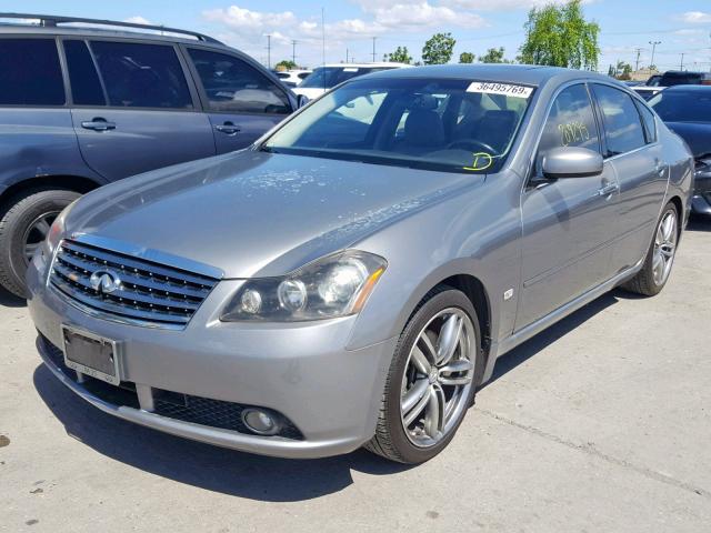 JNKAY01E26M100558 - 2006 INFINITI M35 BASE GRAY photo 2