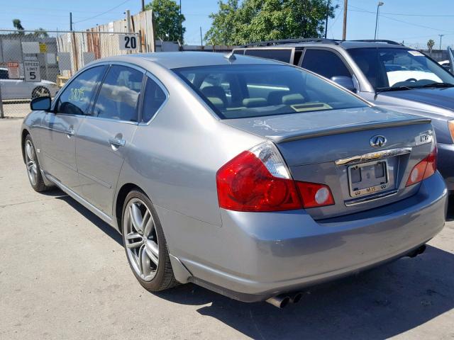 JNKAY01E26M100558 - 2006 INFINITI M35 BASE GRAY photo 3