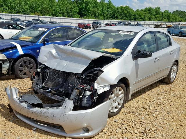 3N1AB6AP4CL613908 - 2012 NISSAN SENTRA 2.0 SILVER photo 2