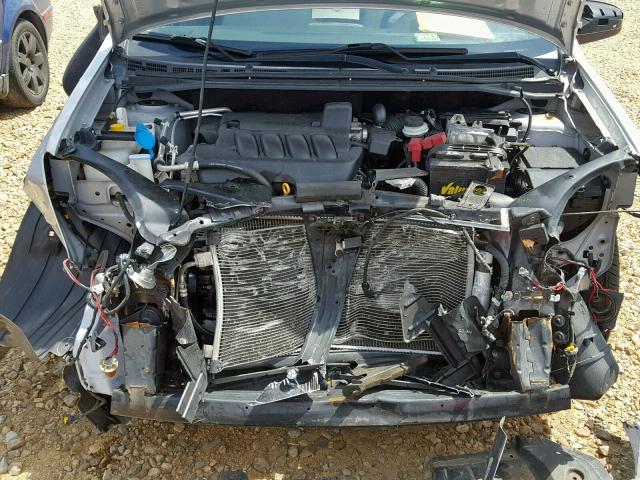 3N1AB6AP4CL613908 - 2012 NISSAN SENTRA 2.0 SILVER photo 7