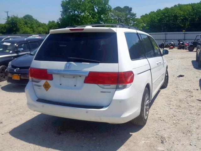 5FNRL38819B030679 - 2009 HONDA ODYSSEY TO WHITE photo 4