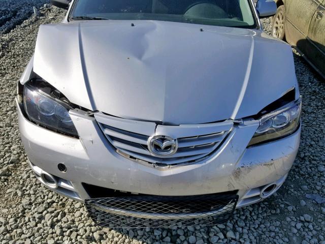 JM1BK123251285494 - 2005 MAZDA 3 S SILVER photo 9