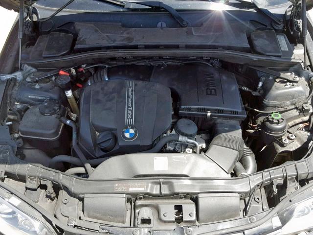 WBAUC9C52BVM09415 - 2011 BMW 135 I BLACK photo 7