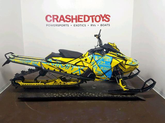 2BPSTMHA1HV000070 - 2017 SKI DOO SUMMIT SP YELLOW photo 1