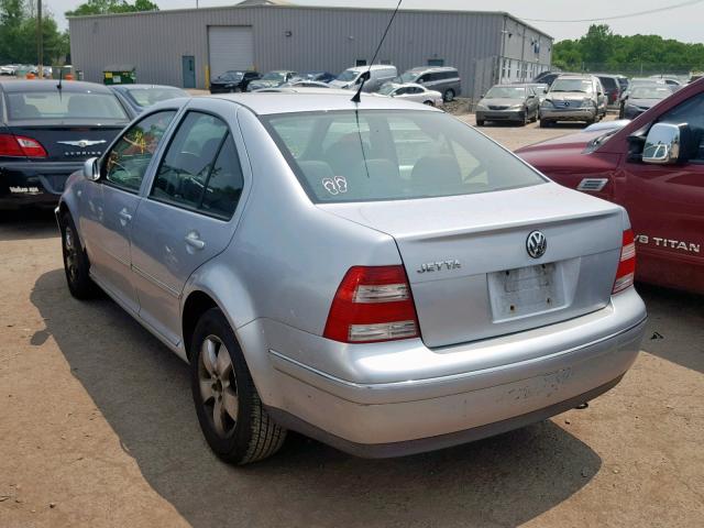 3VWSA69M04M037760 - 2004 VOLKSWAGEN JETTA GLS SILVER photo 3