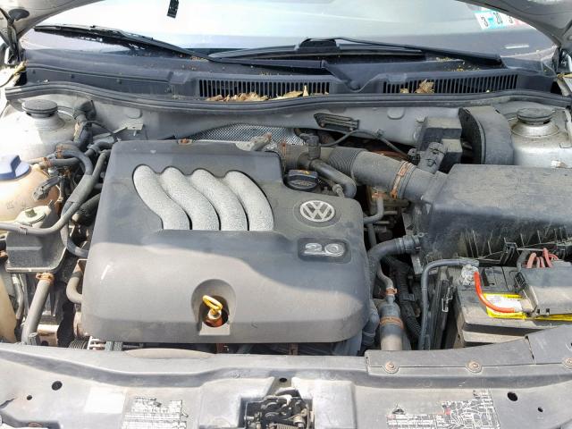 3VWSA69M04M037760 - 2004 VOLKSWAGEN JETTA GLS SILVER photo 7