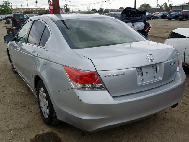 1HGCP26478A131111 - 2008 HONDA ACCORD LXP SILVER photo 3