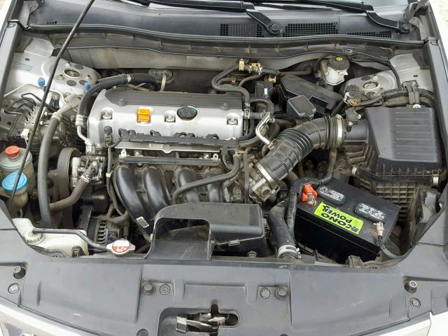 1HGCP26478A131111 - 2008 HONDA ACCORD LXP SILVER photo 7