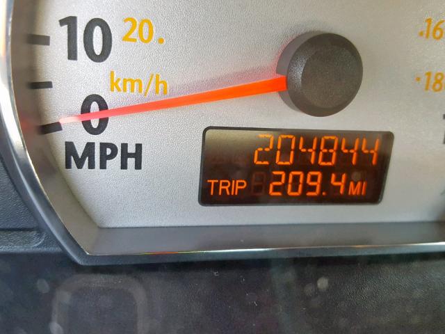 1G8AK55F66Z191088 - 2006 SATURN ION LEVEL BLUE photo 8