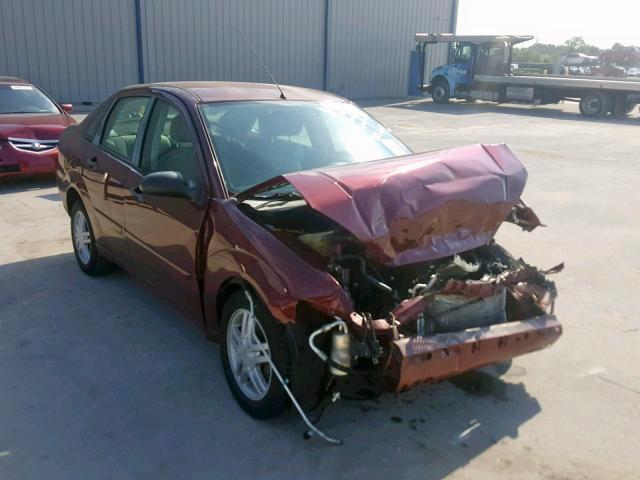 1FAFP34N87W310276 - 2007 FORD FOCUS ZX4 MAROON photo 1