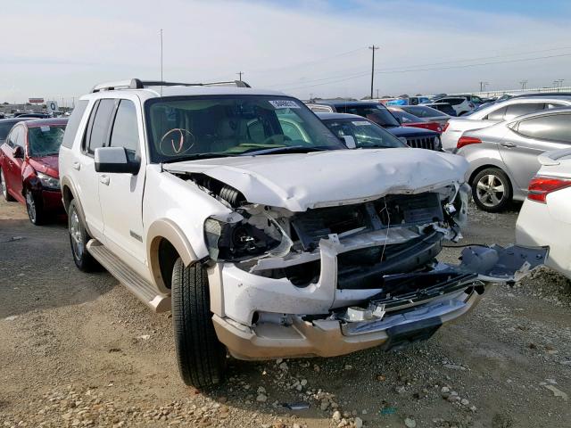 1FMEU64E56UA53289 - 2006 FORD EXPLORER E WHITE photo 1