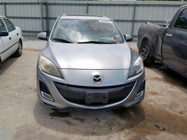 JM1BL1S61A1103141 - 2010 MAZDA 3 S SILVER photo 9