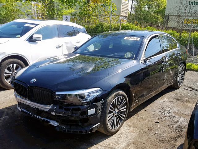 WBAJE7C51KWD55068 - 2019 BMW 540 XI BLACK photo 2