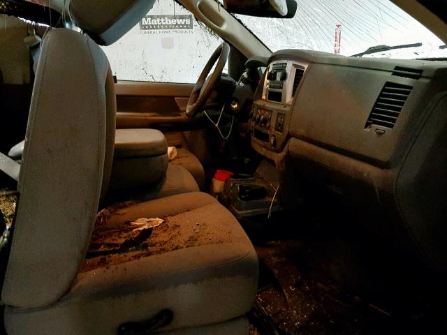 3D7KS26D37G753316 - 2007 DODGE RAM 2500 S წითელი ფოტო 5