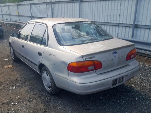 1Y1SK5286YZ429844 - 2000 CHEVROLET GEO PRIZM SILVER photo 3