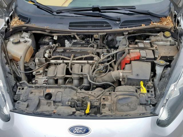 3FADP4AJ6FM153151 - 2015 FORD FIESTA S SILVER photo 7