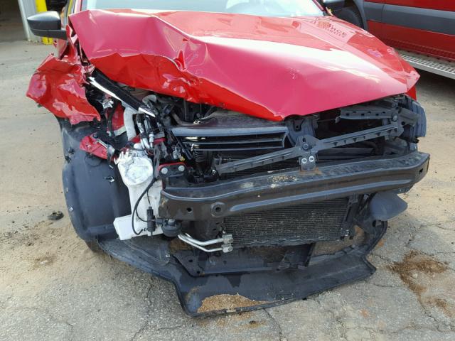 3VW1K7AJ7EM394743 - 2014 VOLKSWAGEN JETTA BASE RED photo 9