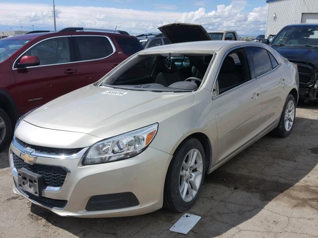 1G11C5SL2FF259992 - 2015 CHEVROLET MALIBU 1LT TAN photo 2