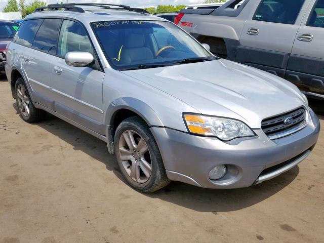 4S4BP86C264344673 - 2006 SUBARU LEGACY OUT SILVER photo 1