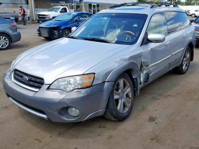 4S4BP86C264344673 - 2006 SUBARU LEGACY OUT SILVER photo 2