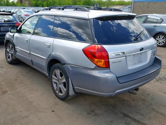 4S4BP86C264344673 - 2006 SUBARU LEGACY OUT SILVER photo 3