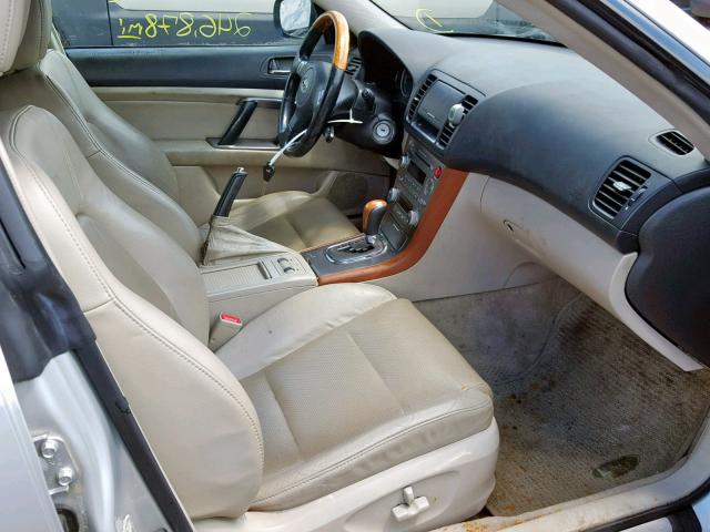 4S4BP86C264344673 - 2006 SUBARU LEGACY OUT SILVER photo 5