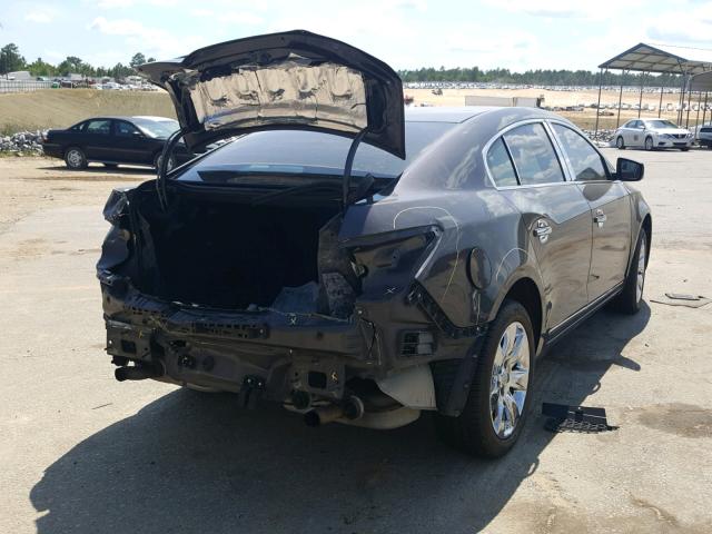 1G4GC5E35CF330896 - 2012 BUICK LACROSSE BLACK photo 4