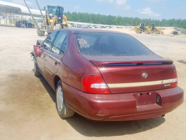 1N4DL01D31C181515 - 2001 NISSAN ALTIMA XE MAROON photo 3