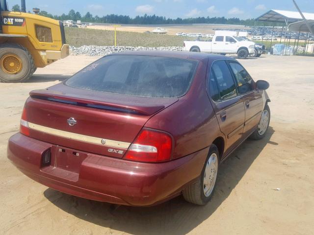 1N4DL01D31C181515 - 2001 NISSAN ALTIMA XE MAROON photo 4