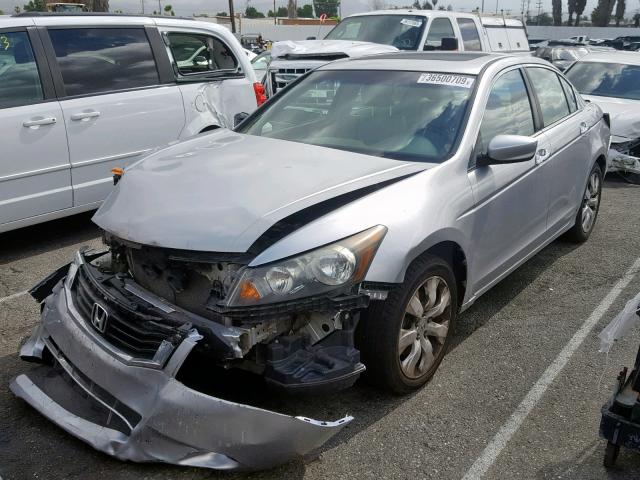 5KBCP36819B002315 - 2009 HONDA ACCORD EXL SILVER photo 2