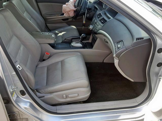 5KBCP36819B002315 - 2009 HONDA ACCORD EXL SILVER photo 5