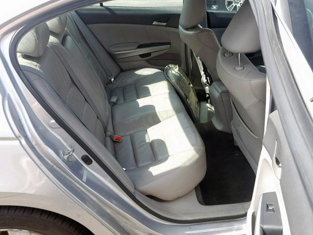 5KBCP36819B002315 - 2009 HONDA ACCORD EXL SILVER photo 6