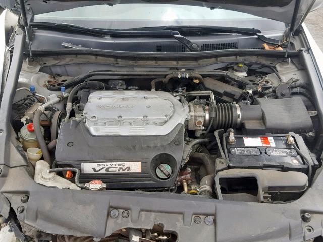 5KBCP36819B002315 - 2009 HONDA ACCORD EXL SILVER photo 7