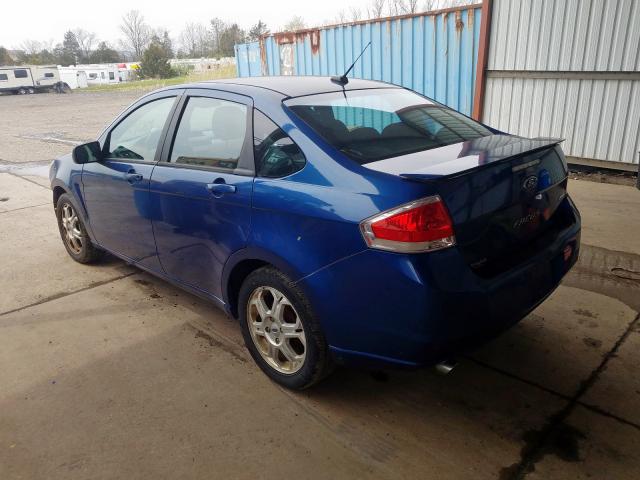 1FAHP36N09W254942 - 2009 FORD FOCUS SES  photo 3