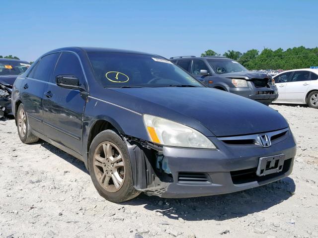 1HGCM56307A124002 - 2007 HONDA ACCORD SE GRAY photo 1