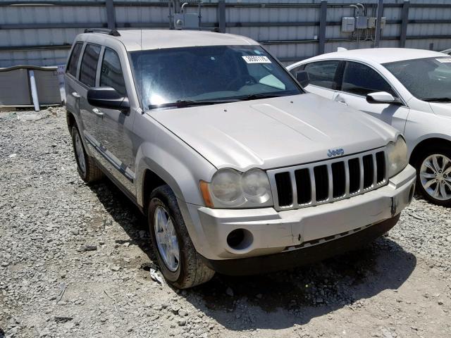 1J8GS48K07C586089 - 2007 JEEP GRAND CHER SILVER photo 1