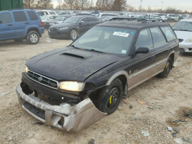 4S3BG6856X6616414 - 1999 SUBARU LEGACY OUT BLACK photo 2