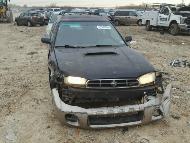 4S3BG6856X6616414 - 1999 SUBARU LEGACY OUT BLACK photo 9