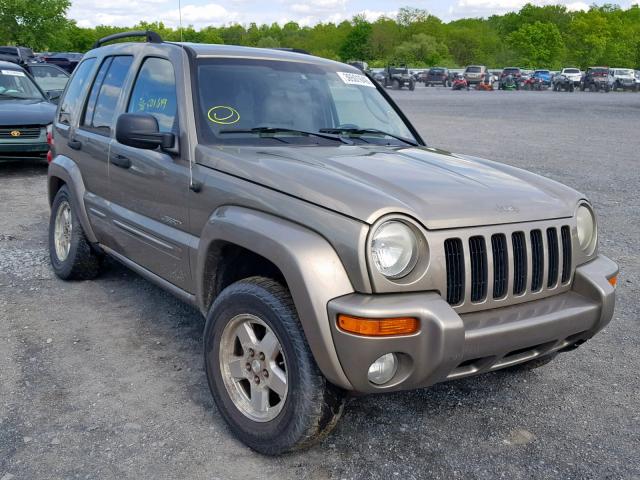 1J4GL58K04W249369 - 2004 JEEP LIBERTY LI TAN photo 1